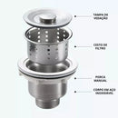 Ralo Com Cesto (Pia)