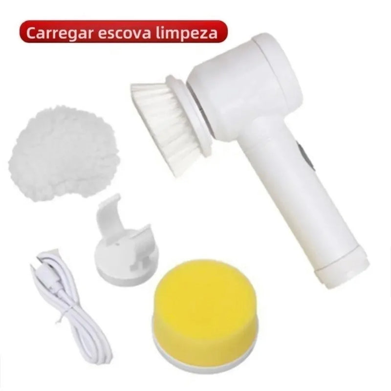 Escova Elétrica de Limpeza!