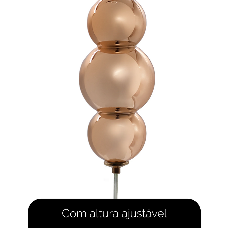 Pendente Abelha 3 Cor Luz