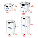 Kit 9 Potes - Acrílico