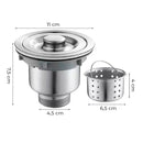 Ralo Com Cesto (Pia)