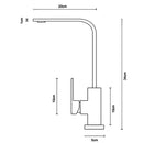Torneira Monocomando  - Cor Prata