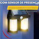 Luminária Dupla -Solar com Sensor