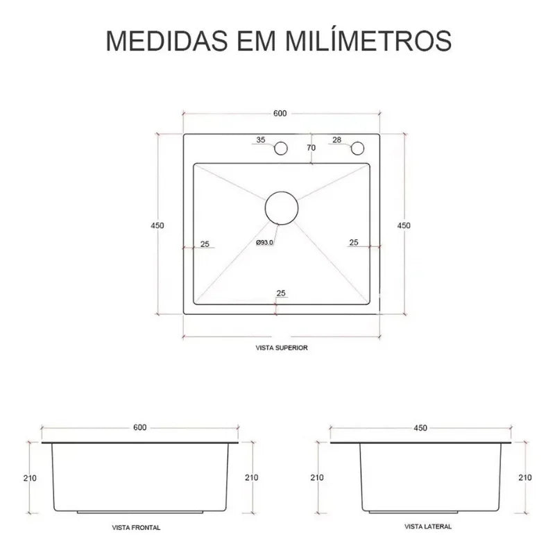 Cuba + Acessórios   - Cor Prata