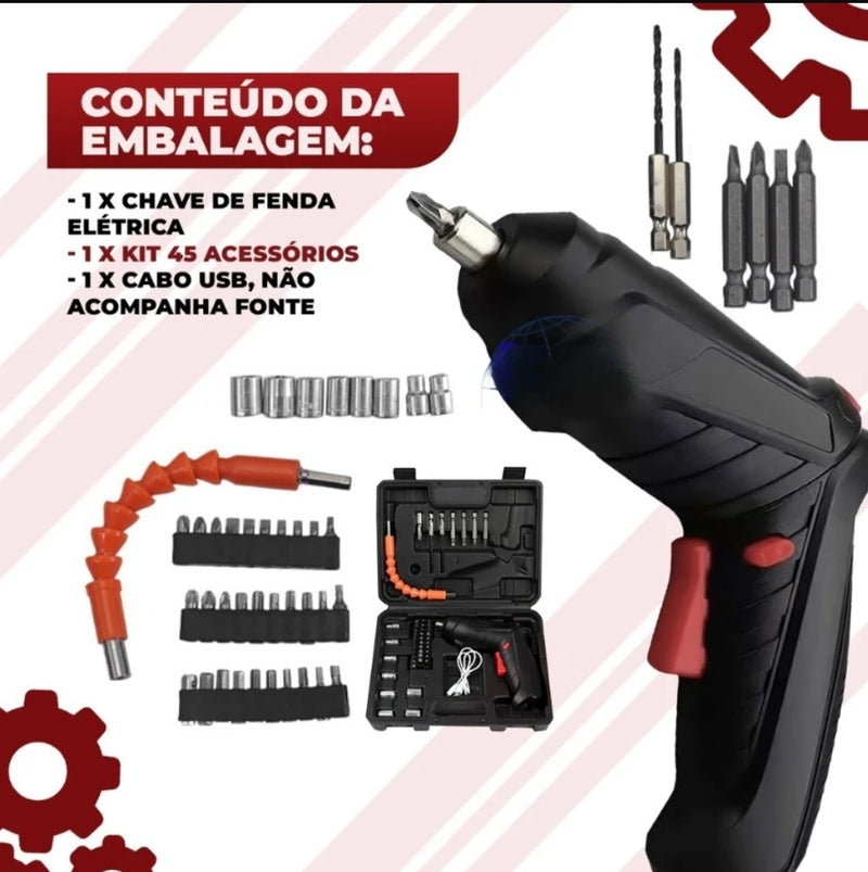 kit 48 Pçs - Parafusadeira!!
