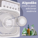 Mini Ar Condicionado/Ventilador/Umidificador De Mesa!