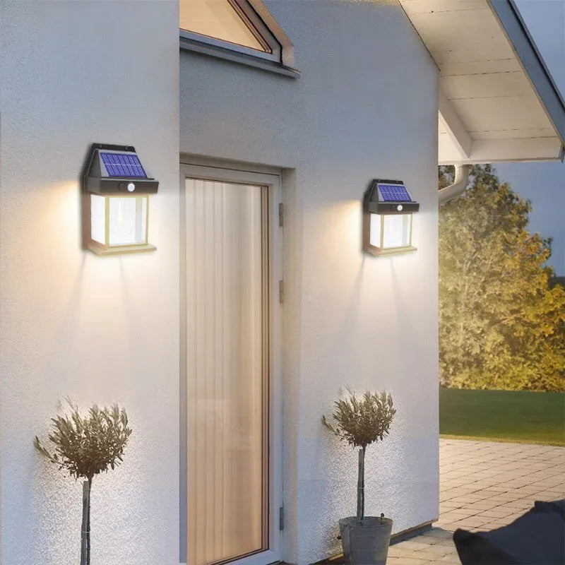 Lâmpada Solar  -  Sensor de Presença e Falta de Luz