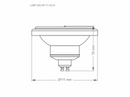 LAMPADA LED AR111 12° / 12W 2700K GU10