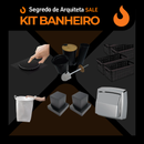Kit Preto Banheiro