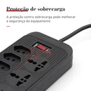 Extensão Tomada e USB