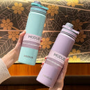 Garrafa Térmica Com Canudo! - aço térmico!!