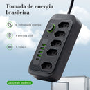 Extensão Tomada e USB