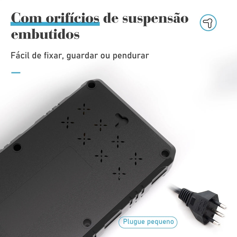 Extensão Tomada e USB