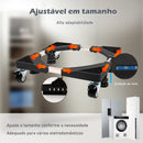 Suporte de máquina de lavar roupa ajustável