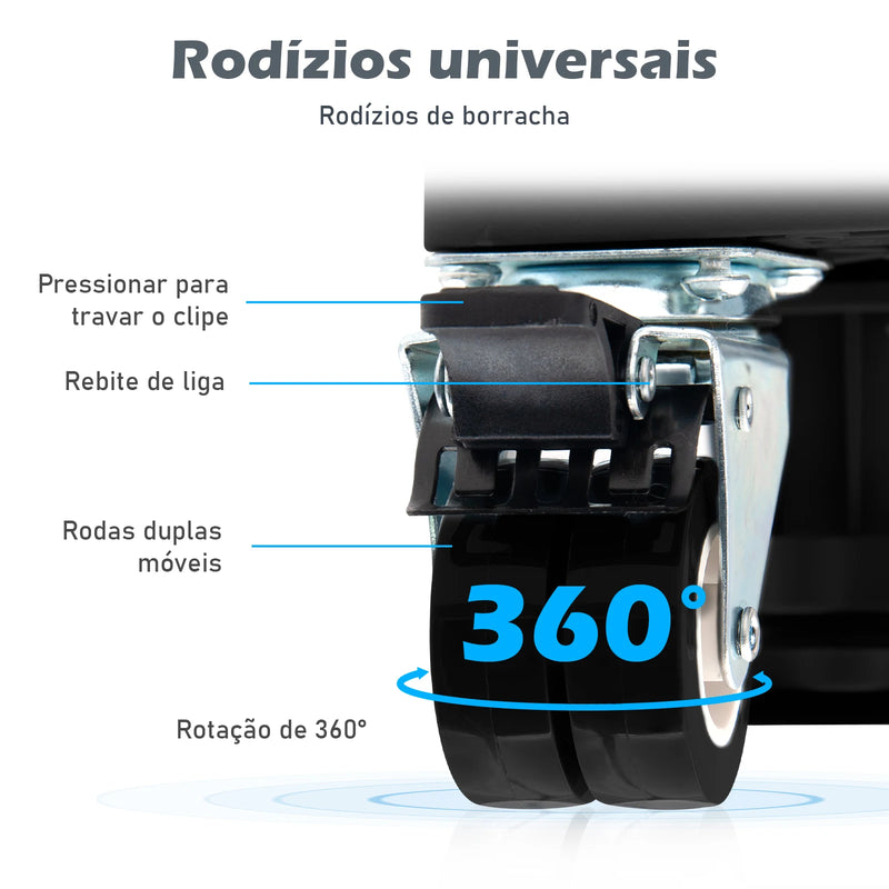 Suporte de máquina de lavar roupa ajustável