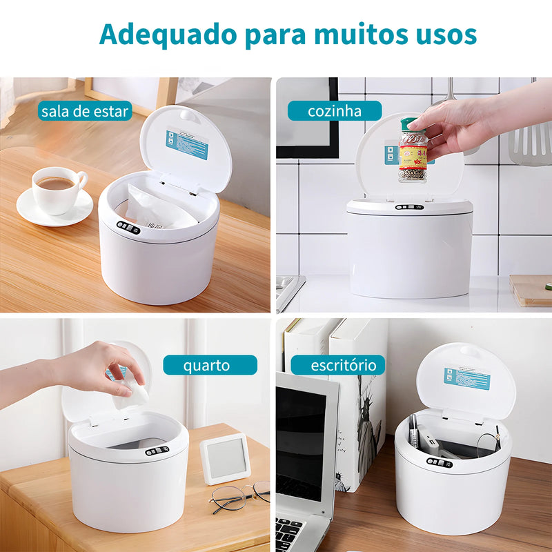 Lata de lixo sensor