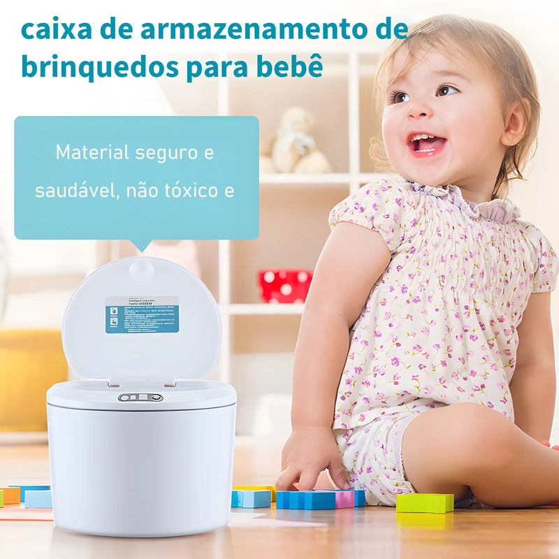 Lata de lixo sensor