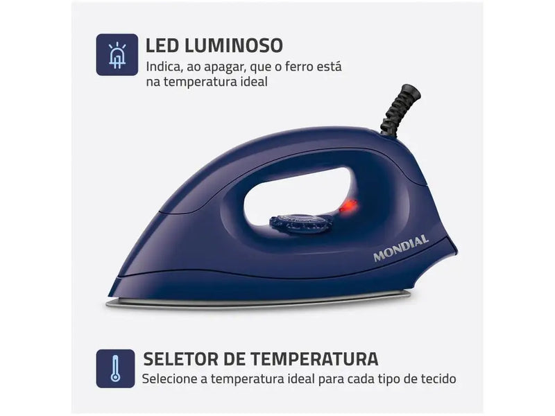 Ferro de Roupas a Seco!