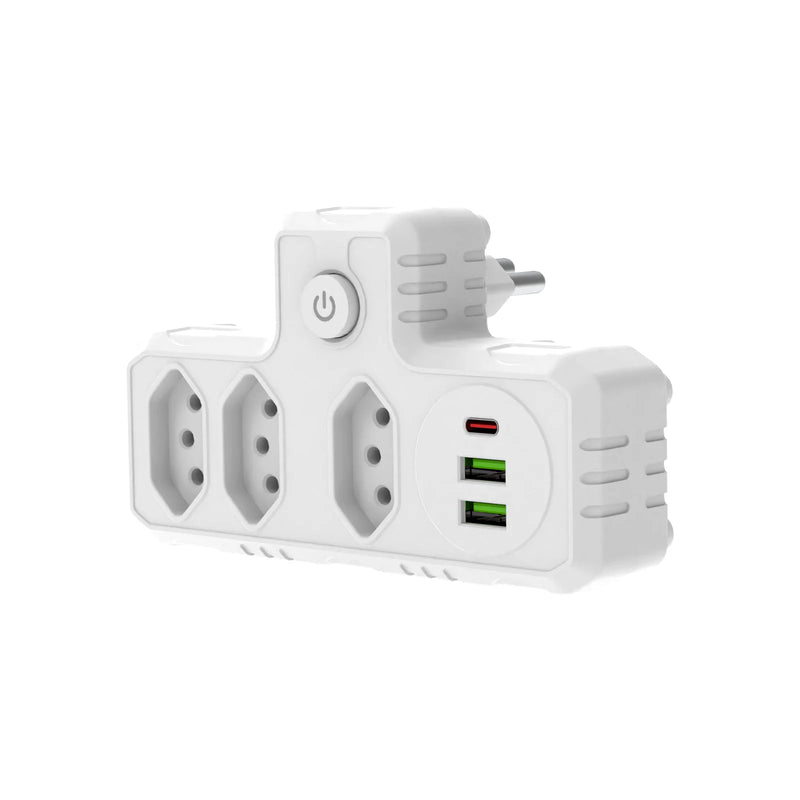 Extensão Tomada e USB