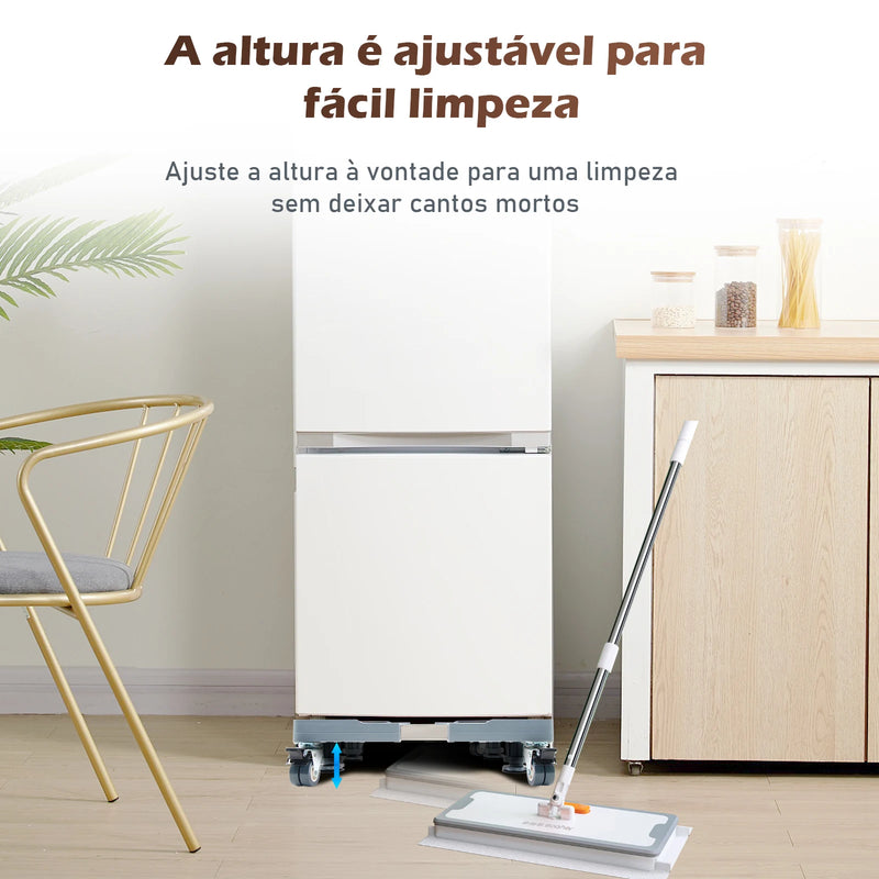 Suporte de máquina de lavar roupa ajustável