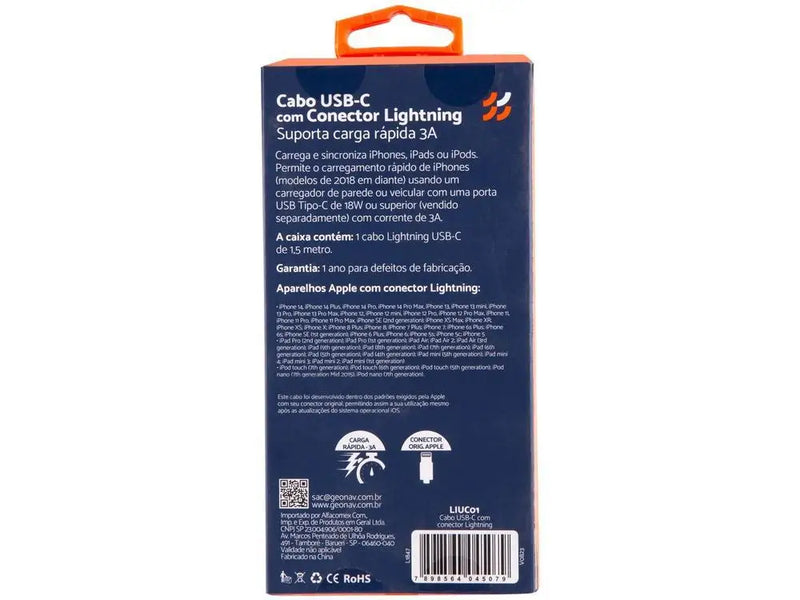 Cabo USB-C IPhone