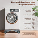 Suporte de máquina de lavar roupa ajustável
