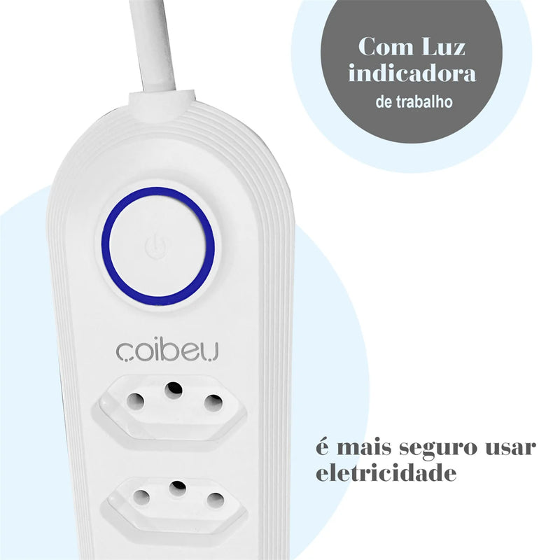 2 Metros de Tomada c/ USB