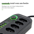 Extensão Tomada e USB