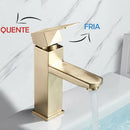 Torneira Monocomando   - Dourada