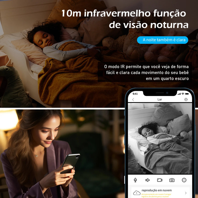 Câmera de Segurança WiFi