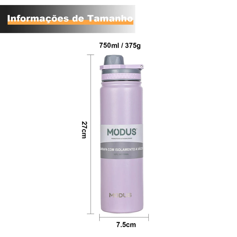 Garrafa Térmica Com Canudo! - aço térmico!!