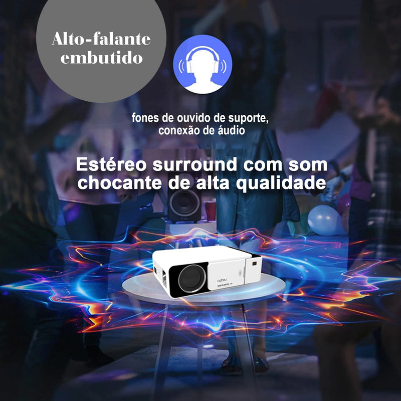 Mini Projetor 4k
