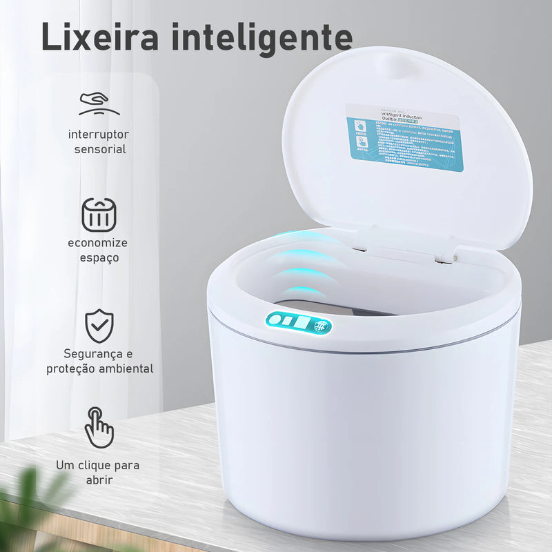Lata de lixo sensor