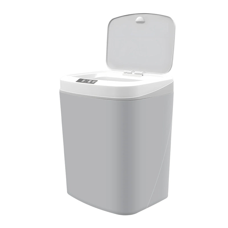 lixeira c/ Sensor (Preto e Branco)