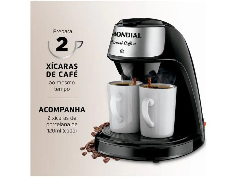 Dupla Cafeteira Elétrica