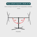 suporte articulado para monitor