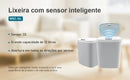 lixeira c/ Sensor (Preto e Branco)