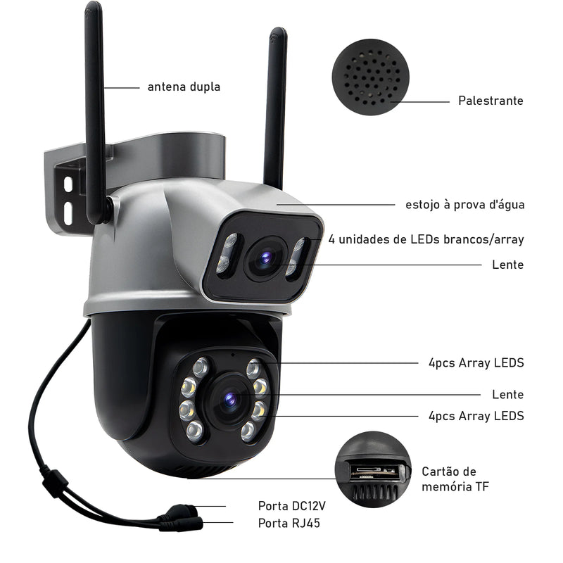 câmeras de vigilância wifi