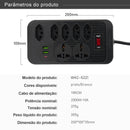 Extensão Tomada e USB