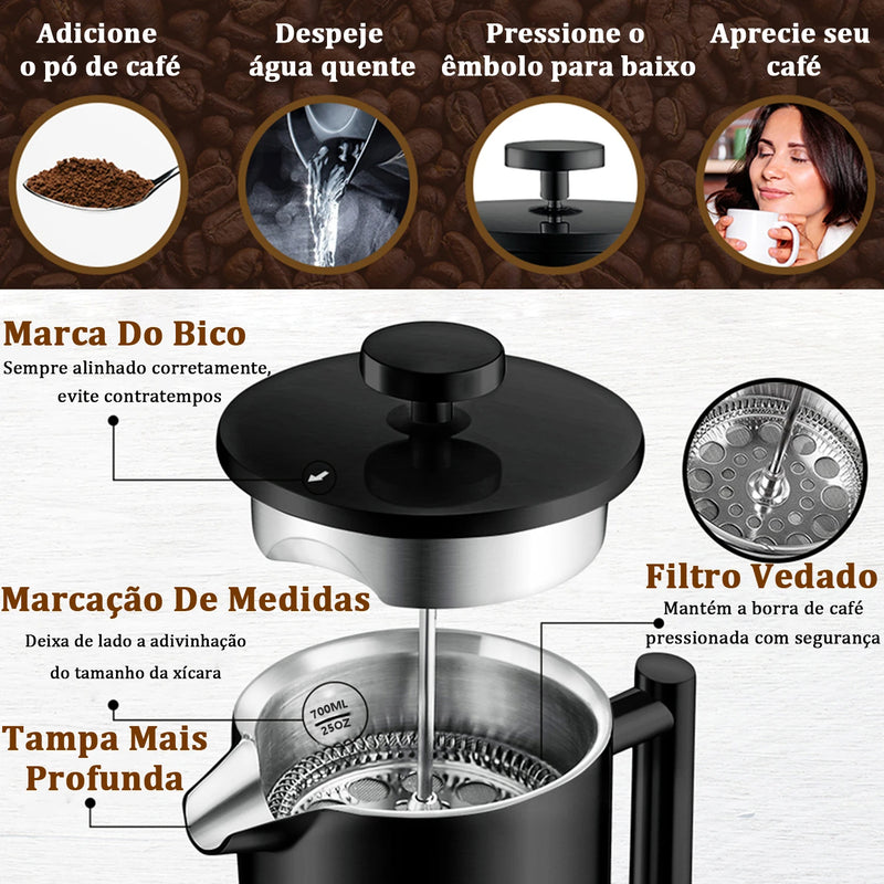 Prensa Francesa - Cafeteira