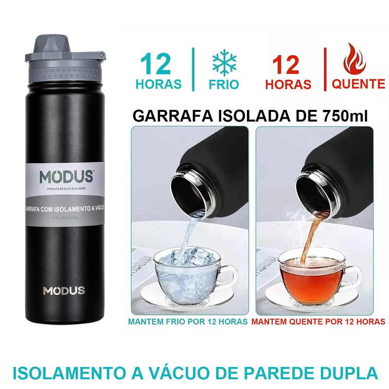 Garrafa Térmica Com Canudo! - aço térmico!!
