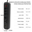 Extensão Tomada e USB