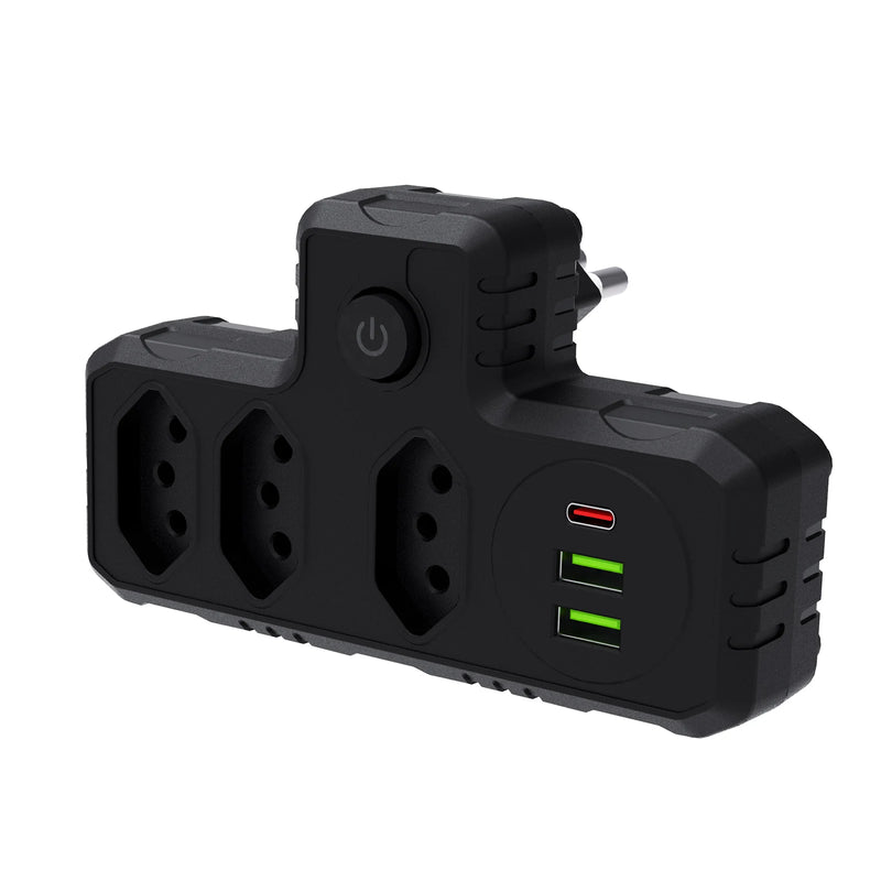 Extensão Tomada e USB