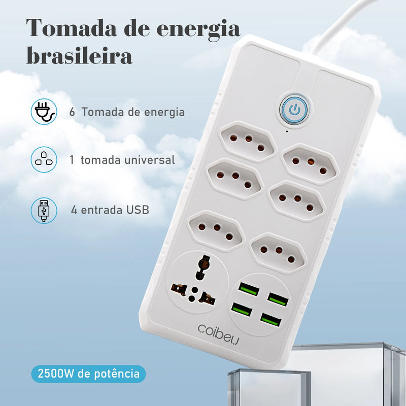 Extensão Tomada e USB