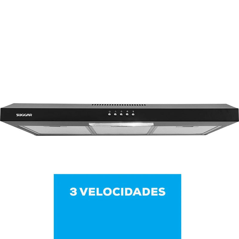 Depurador Slim - Preto