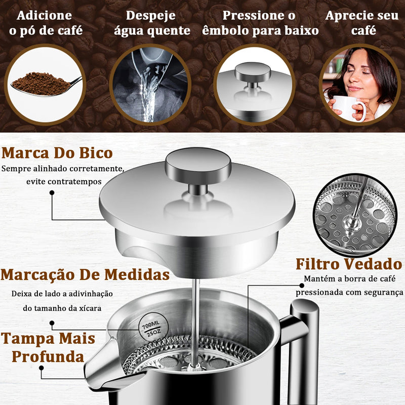 Prensa Francesa - Cafeteira