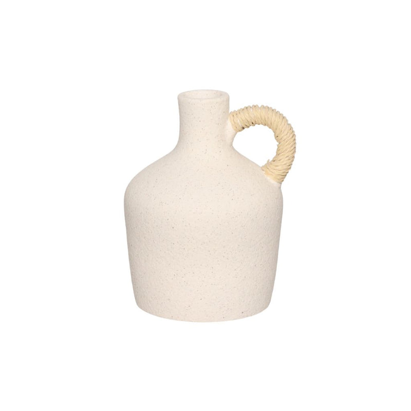 Vaso Cerâmica+Sisal 11x14cm