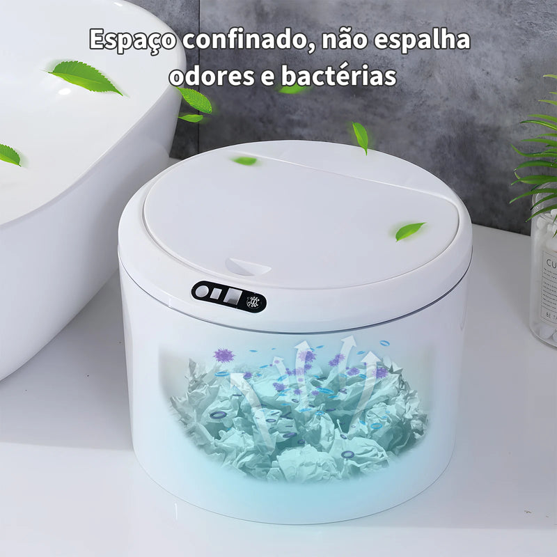 Lata de lixo sensor