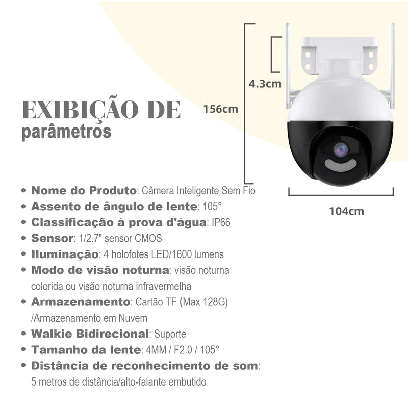 câmeras de vigilância wifi