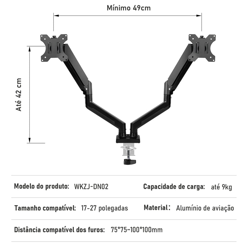 Braços Articulados - Para Monitores